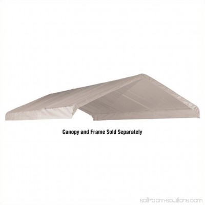 Shelterlogic 12 x 20' White Canopy Replacement Cover Fits 2 Frame 554796262